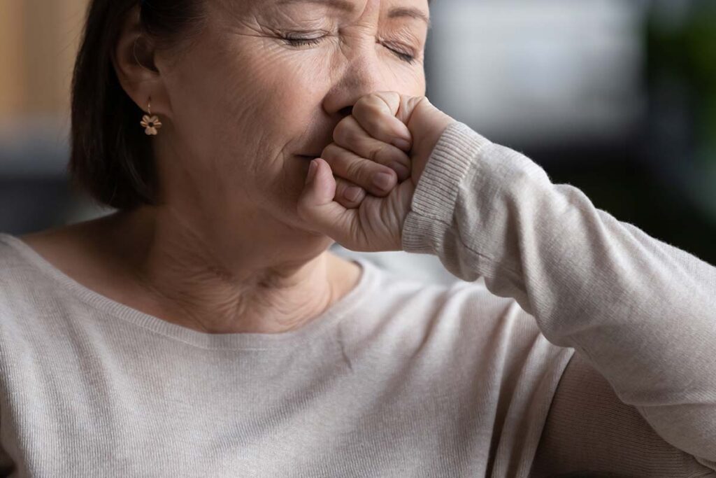 frustrated woman