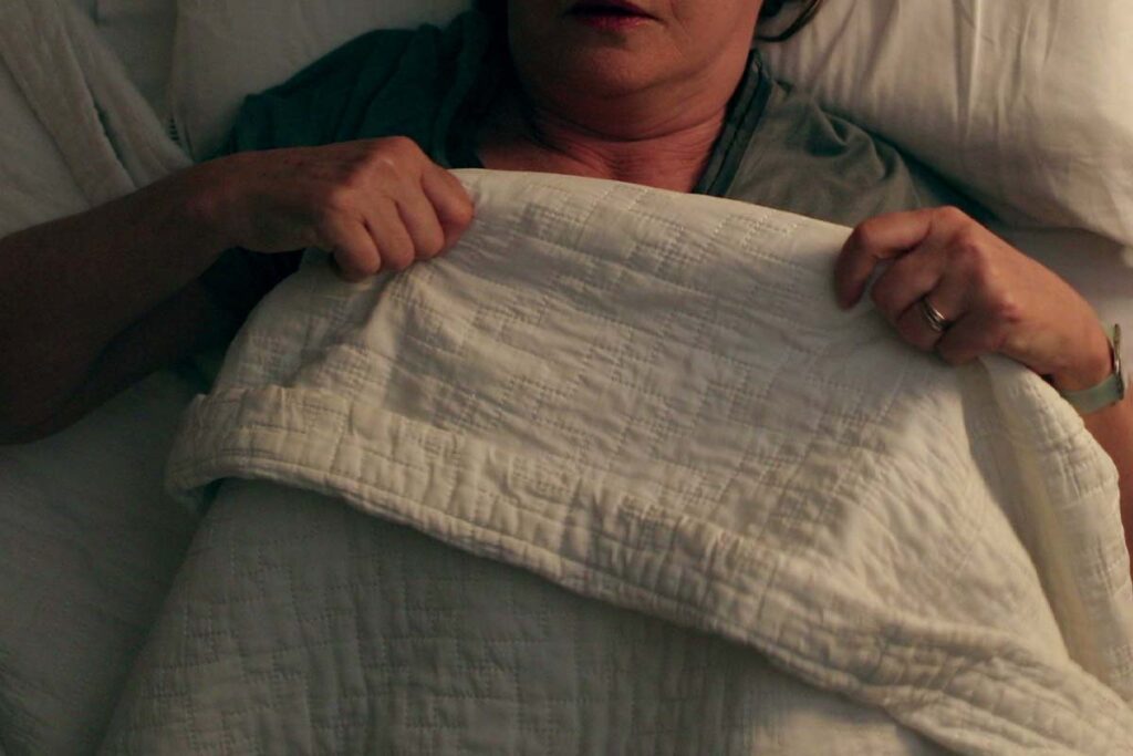 woman sleeping